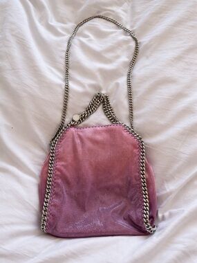 SOLD Stella McCartney Falabella Mini Tote Pink Ombré Crossbody + Dust Bag